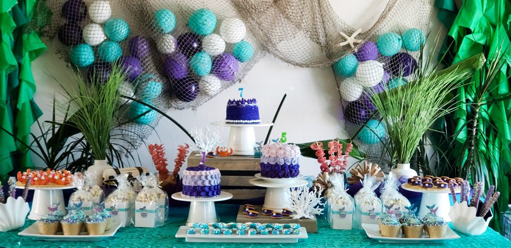 The best mermaid or under the sea birthday party treats - Tidy Mo