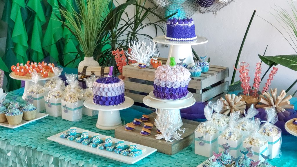 Mermaid Birthday Party (Under the Sea) - Dinner at the Zoo