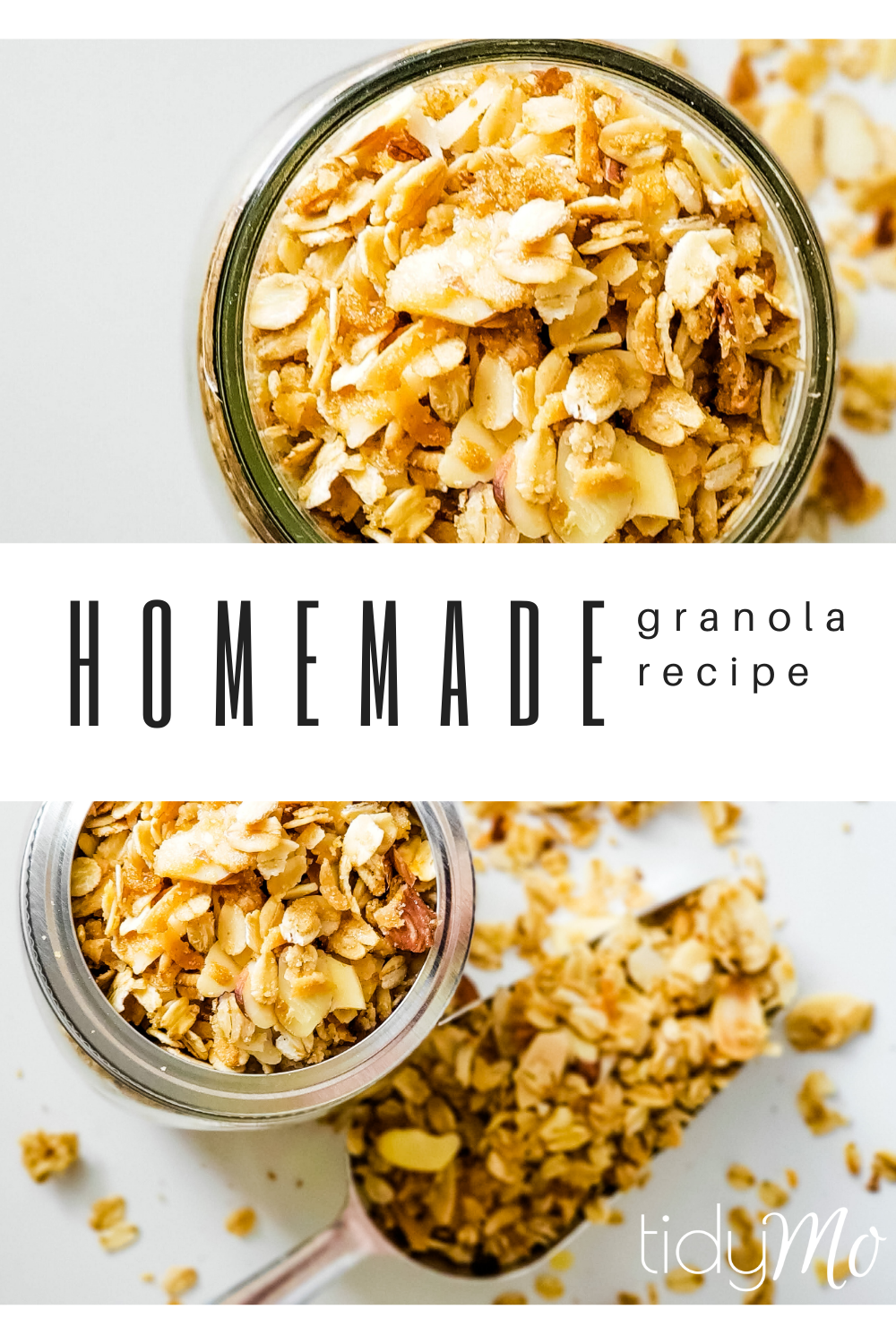 Easy And Delicious Homemade Granola Recipe Tidy Mo 