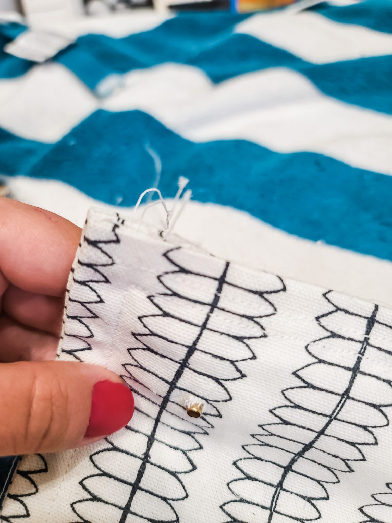 How to attach snaps to fabric Tidy Mo