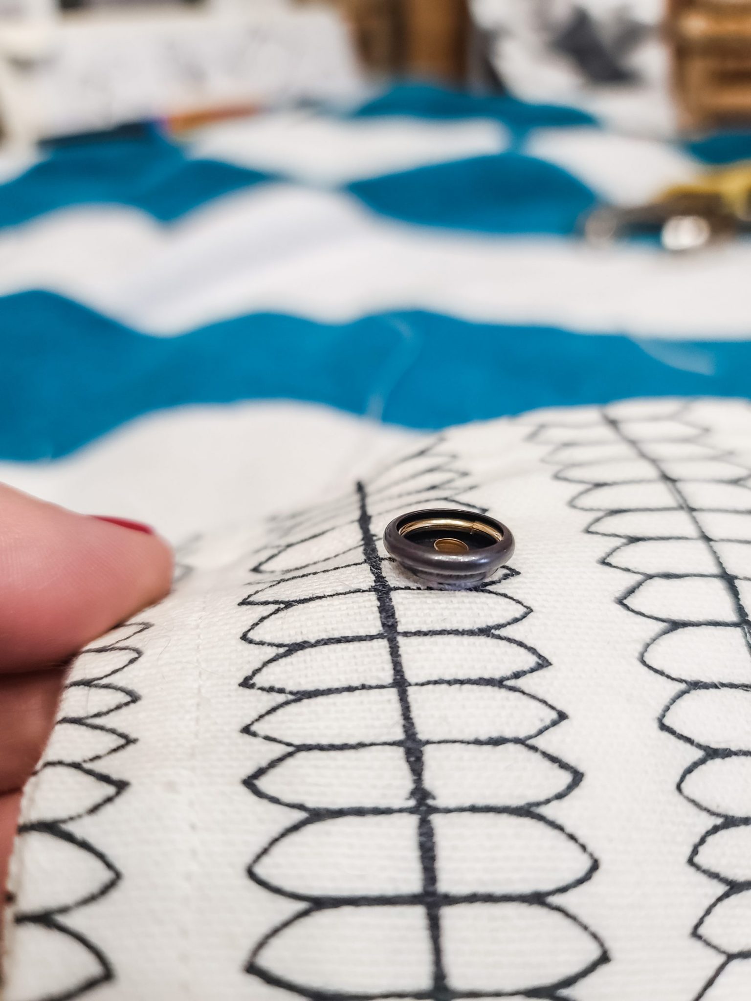 How to attach snaps to fabric Tidy Mo